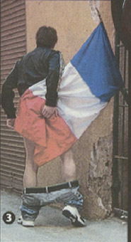 Outrage au drapeau tricolore