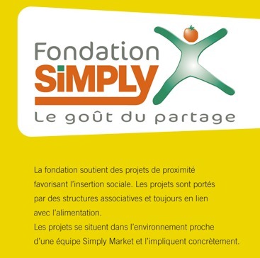 Fondation SIMPLY - le goût du partage