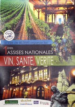 Premières Assises Nationales : VIN, SANTE et VERITE. Premières Assises Nationales : VIN, SANTE et VERITE.