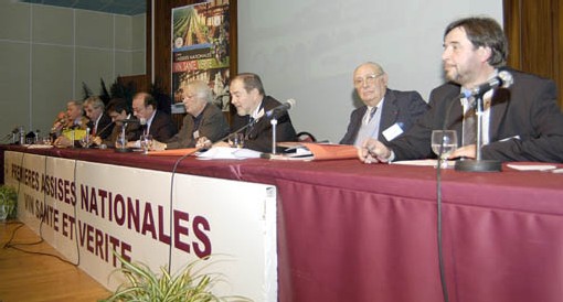 Premières Assises Nationales : VIN, SANTE et VERITE. Premières Assises Nationales : VIN, SANTE et VERITE.