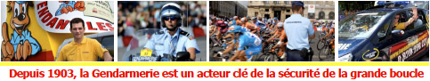 LA SECURITÉ sur le tour de France 2009 - 96° édition - avec la gendarmerie