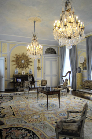 © photo Yvan Marcou - Le salon Louis XVI © photo Yvan Marcou - Le salon Louis XVI
