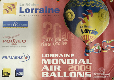 Lorraine Mondial Air Ballons 2013 - record mondial battu avec 408 envols simultanés.