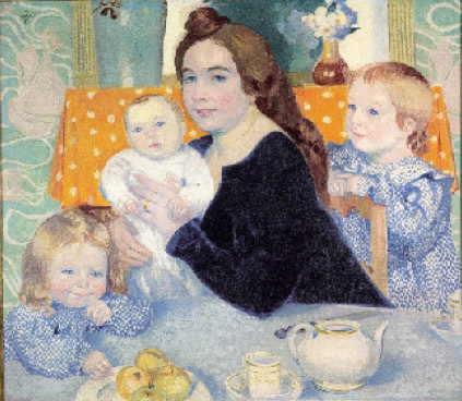 Maurice Denis - Grand Portrait de famille (1902) Collection particulière ©ADAGP Paris 2010