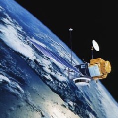 Artist's concept of Topex/Poseidon. Image credit: NASA/JPL Artist's concept of Topex/Poseidon. Image credit: NASA/JPL