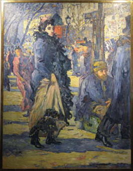 Louis Valtat - Sur le boulevard (1892) Fondation Bemberg © ADAGP Paris 2001 © photo Yvan Marcou Louis Valtat - Sur le boulevard (1892) Fondation Bemberg © ADAGP Paris 2001 © photo Yvan Marcou