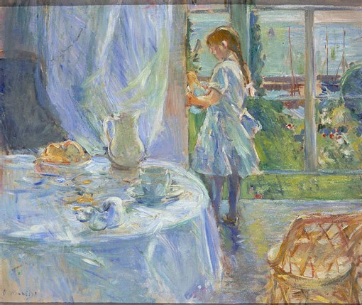 Intérieur de cottage - 1886 (huile sur toile)