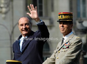 Jacques Chirac, Président de la République.