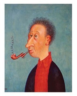 ALBERT DUBOUT - autoportrait
