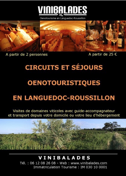 VINIBALADES - Oenotourisme en Languedoc-Roussillon