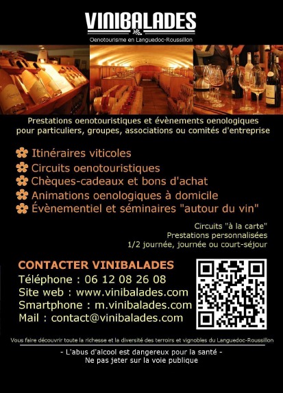 VINIBALADES - Oenotourisme en Languedoc-Roussillon