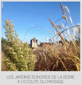 Les jardins sonores de La Borie