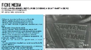 L'INA et les documents attachés au bagne. L'INA et les documents attachés au bagne.