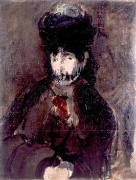 Edouard Manet, Portrait de Berthe Morisot à la voilette, 1872, Musée du Petit Palais de Genève