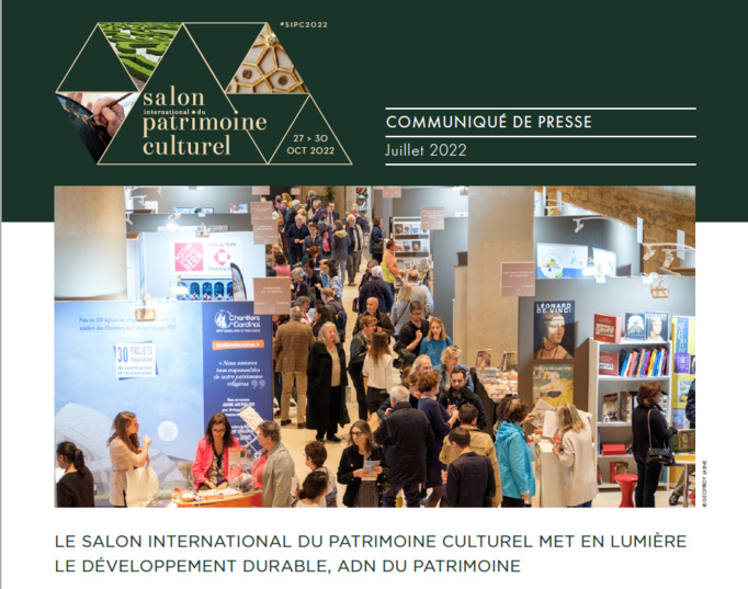 SALON INTERNATIONAL DU PATRIMOINE CULTUREL SALON INTERNATIONAL DU PATRIMOINE CULTUREL