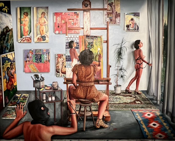 Nazanin Pouyandeh - Nu au mimosa Nazanin Pouyandeh - Nu au mimosa