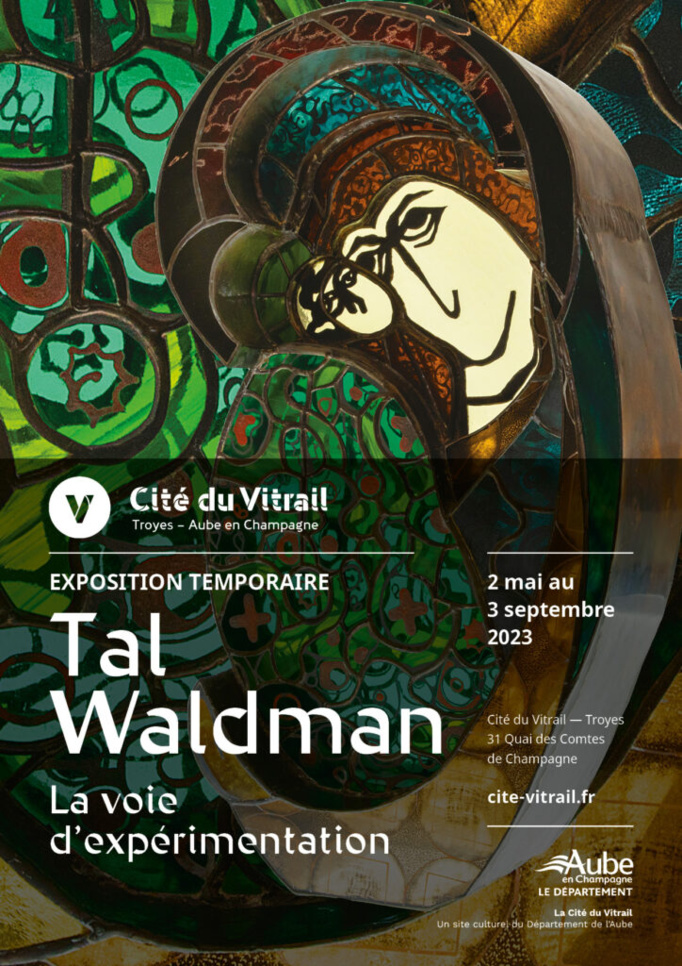 A la Cité du Vitrail, exposition de Tal Waldman,  » La voie d’expérimentation » A la Cité du Vitrail, exposition de Tal Waldman,  » La voie d’expérimentation »