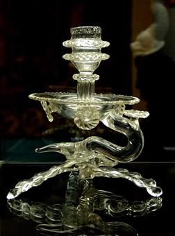 Cristal - bougeoir. Cristal - bougeoir.