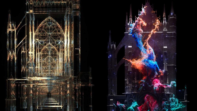 Cathédrale ST Etienne Maping video DR (c)Mairie de Metz Cathédrale ST Etienne Maping video DR (c)Mairie de Metz