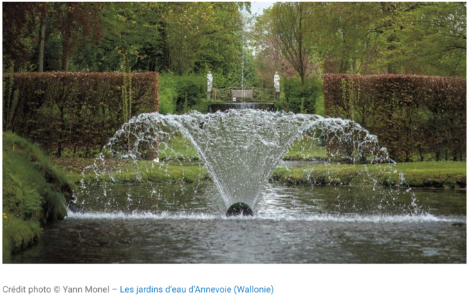 Les merveilleux jardins d’eau d’Annevoie (Wallonie)