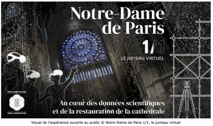 Notre-Dame de Paris de l'exposition à l'expérience en réalité virtuelle