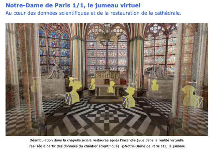 Notre-Dame de Paris de l'exposition à l'expérience en réalité virtuelle Notre-Dame de Paris de l'exposition à l'expérience en réalité virtuelle