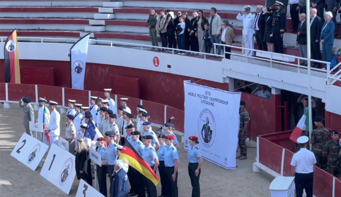24 mai 2024 - Palavas-les-Flots - Cérémonie de clôture du championnat du monde militaire de sauvetage sportif 24 mai 2024 - Palavas-les-Flots - Cérémonie de clôture du championnat du monde militaire de sauvetage sportif