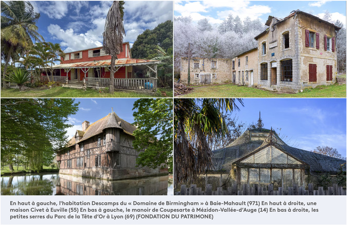 La Fondation du patrimoine dévoile la liste des 102 nouveaux monuments choisis pour le Loto du patrimoine 2025