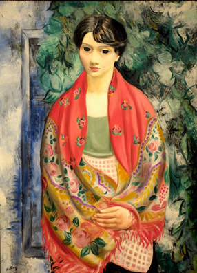 Femme au châle polonais (1928) - photo Yvan Marcou