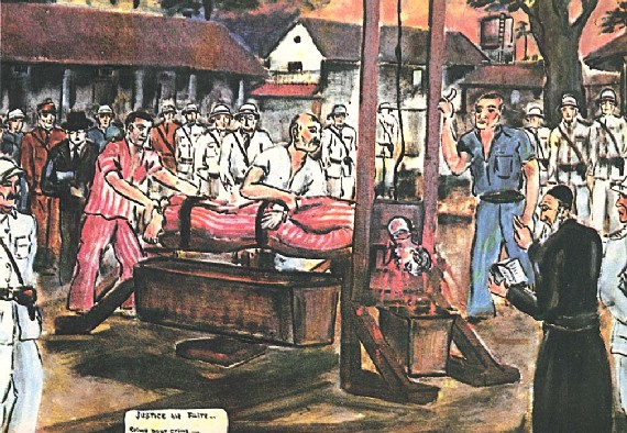 Peinture de Francis LAGRANGE - peintre forçat. Peinture de Francis LAGRANGE - peintre forçat.