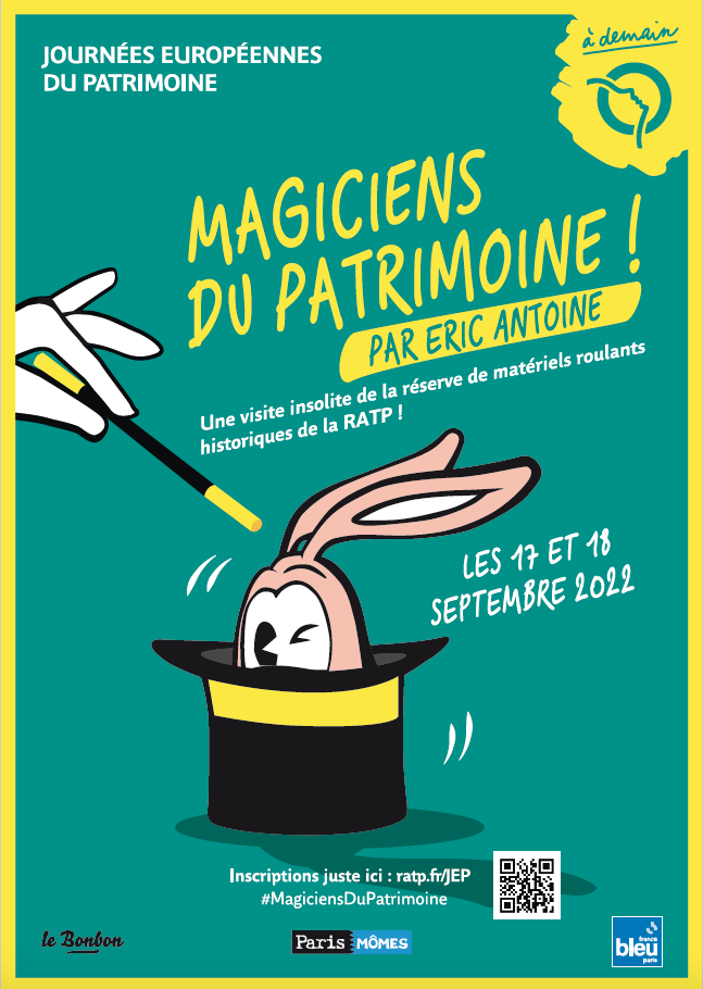 Les Journées européennes du patrimoine de la RATP 2022 Les Journées européennes du patrimoine de la RATP 2022