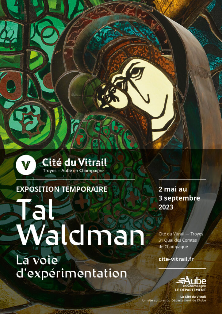 A la Cité du Vitrail, exposition de Tal Waldman,  » La voie d’expérimentation » A la Cité du Vitrail, exposition de Tal Waldman,  » La voie d’expérimentation »